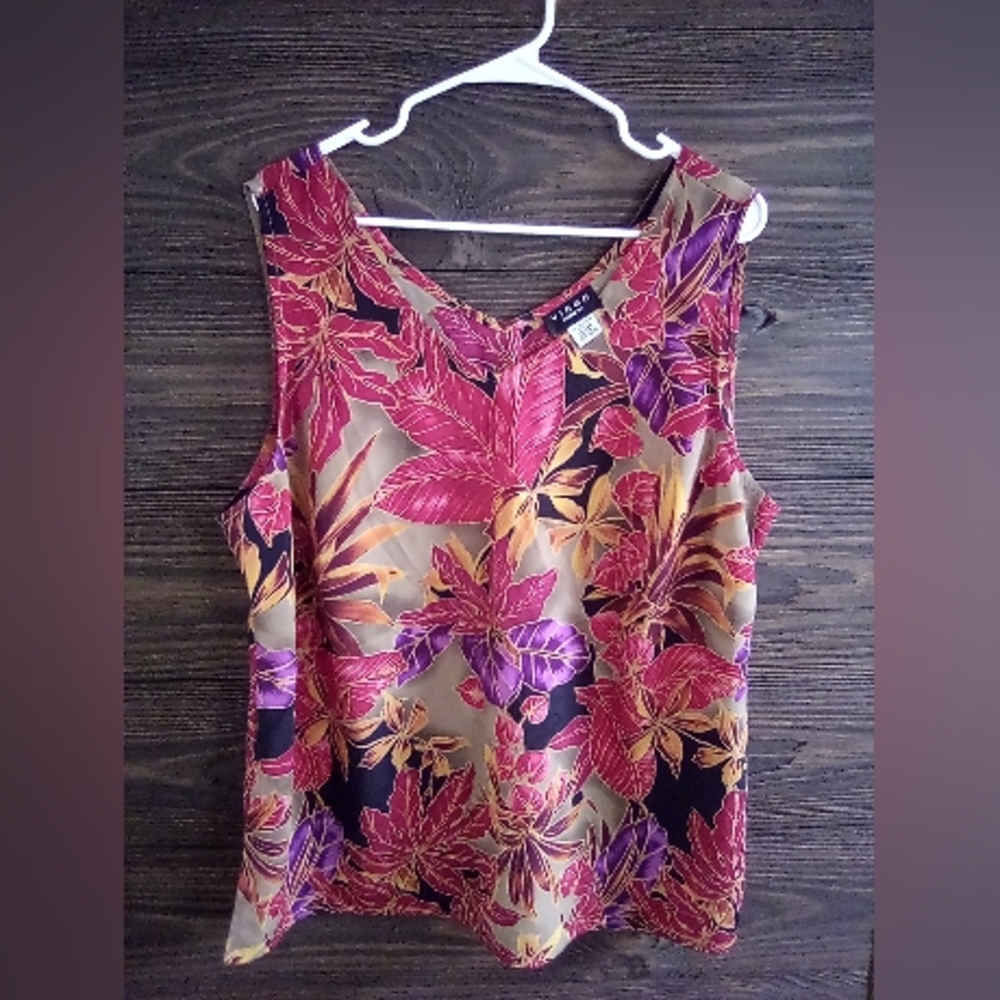Virgo women's plus size size size 18/20  tropical cami